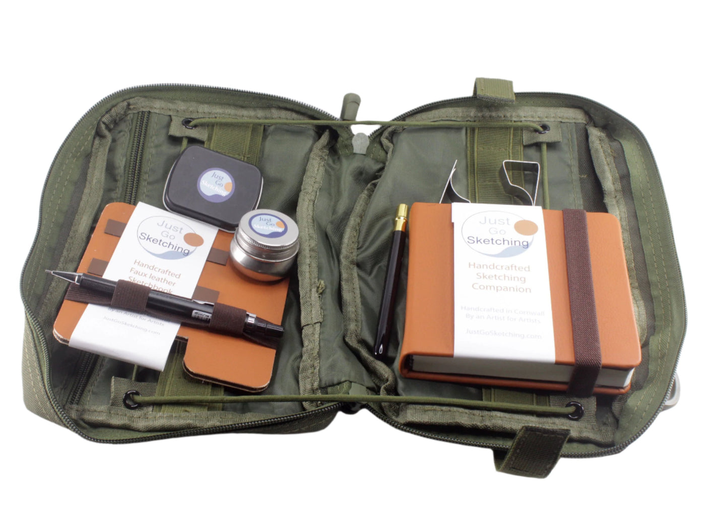 5x5 ins JustGoSketching Kit (6 half pans)