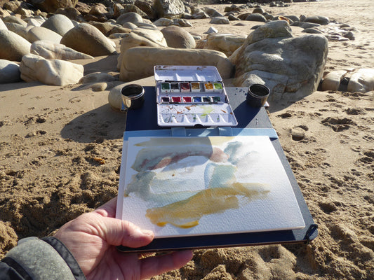 JustGoSketching Support for A5 pads (12 paints)