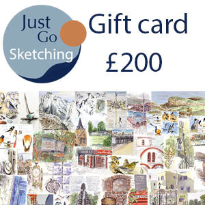 JustGoSketching Gift card