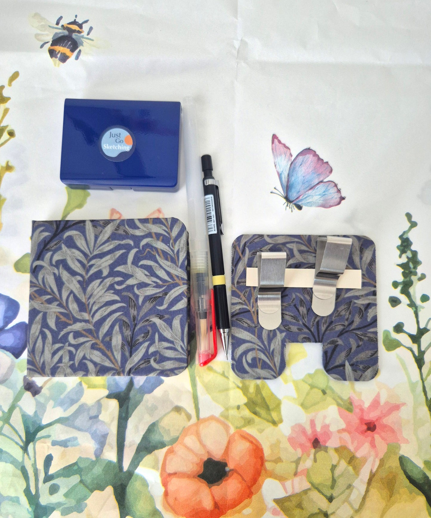 Limited edition 4x4 inch JustGoSketching pocket kit