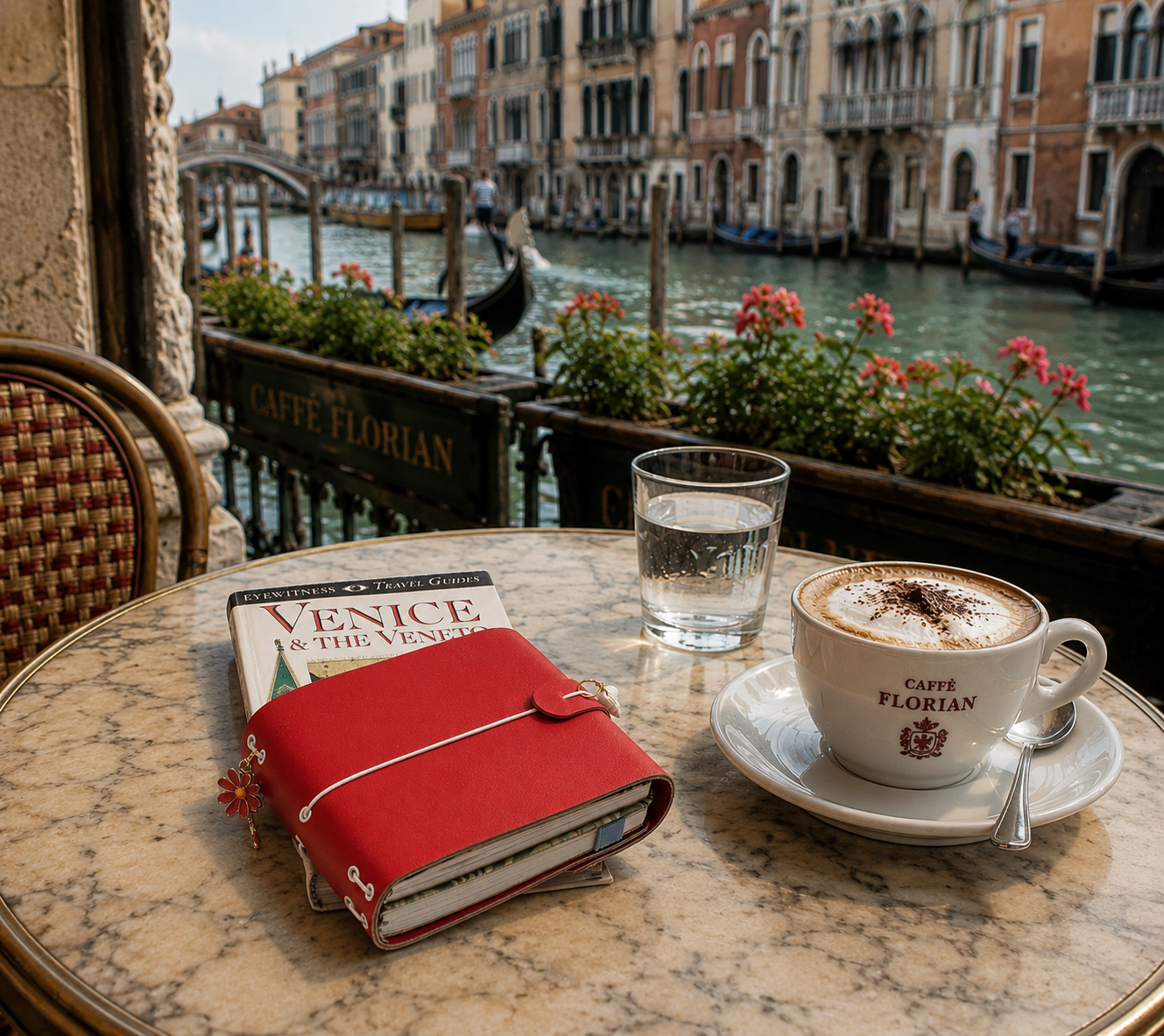 Sennen A6 landscape Trifold Journal Cover | Vegan Leather Journal Cover | Cover only