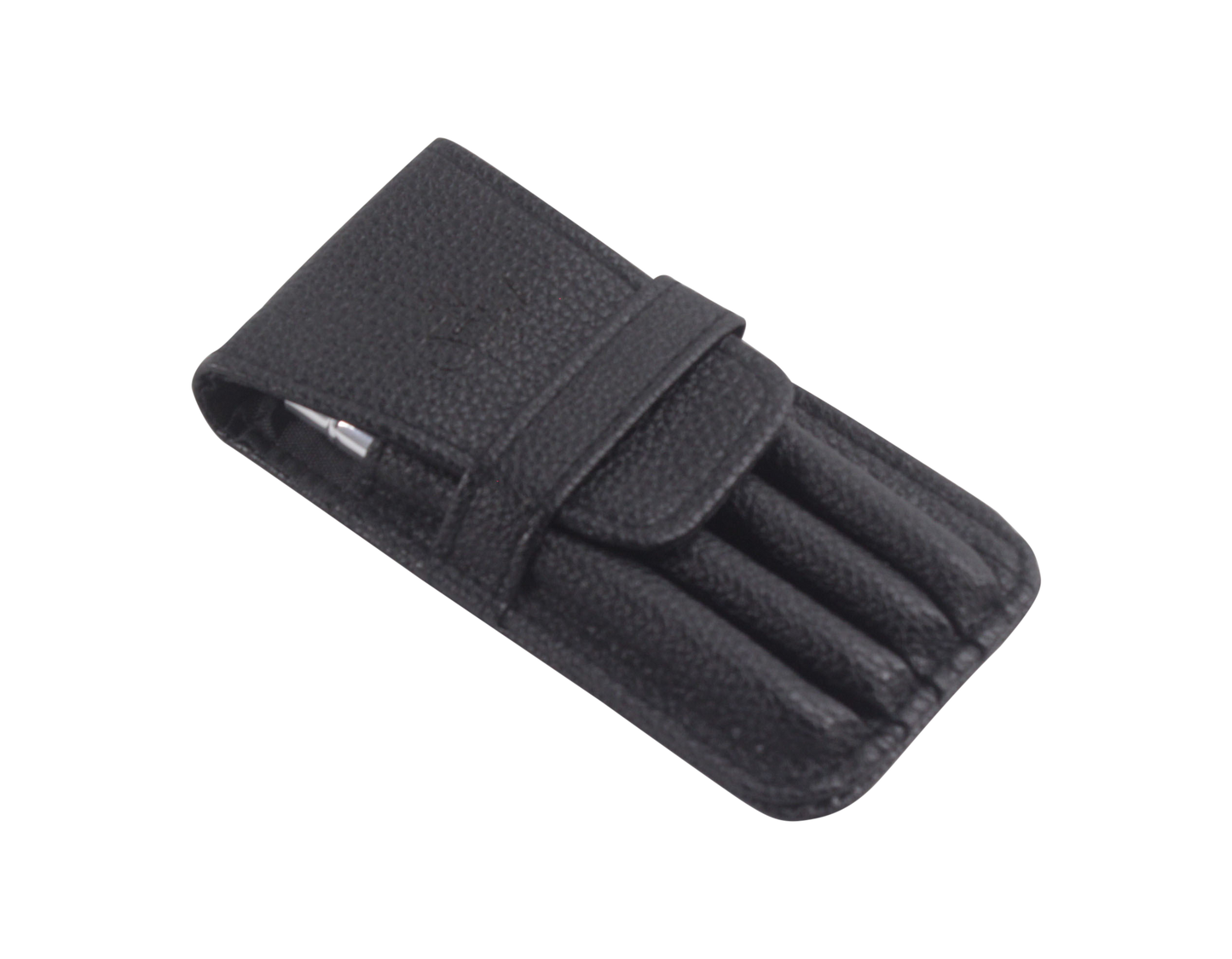 4 Travel brush set with wallet | 2 rounds | 1 Filbert | 1 Flat