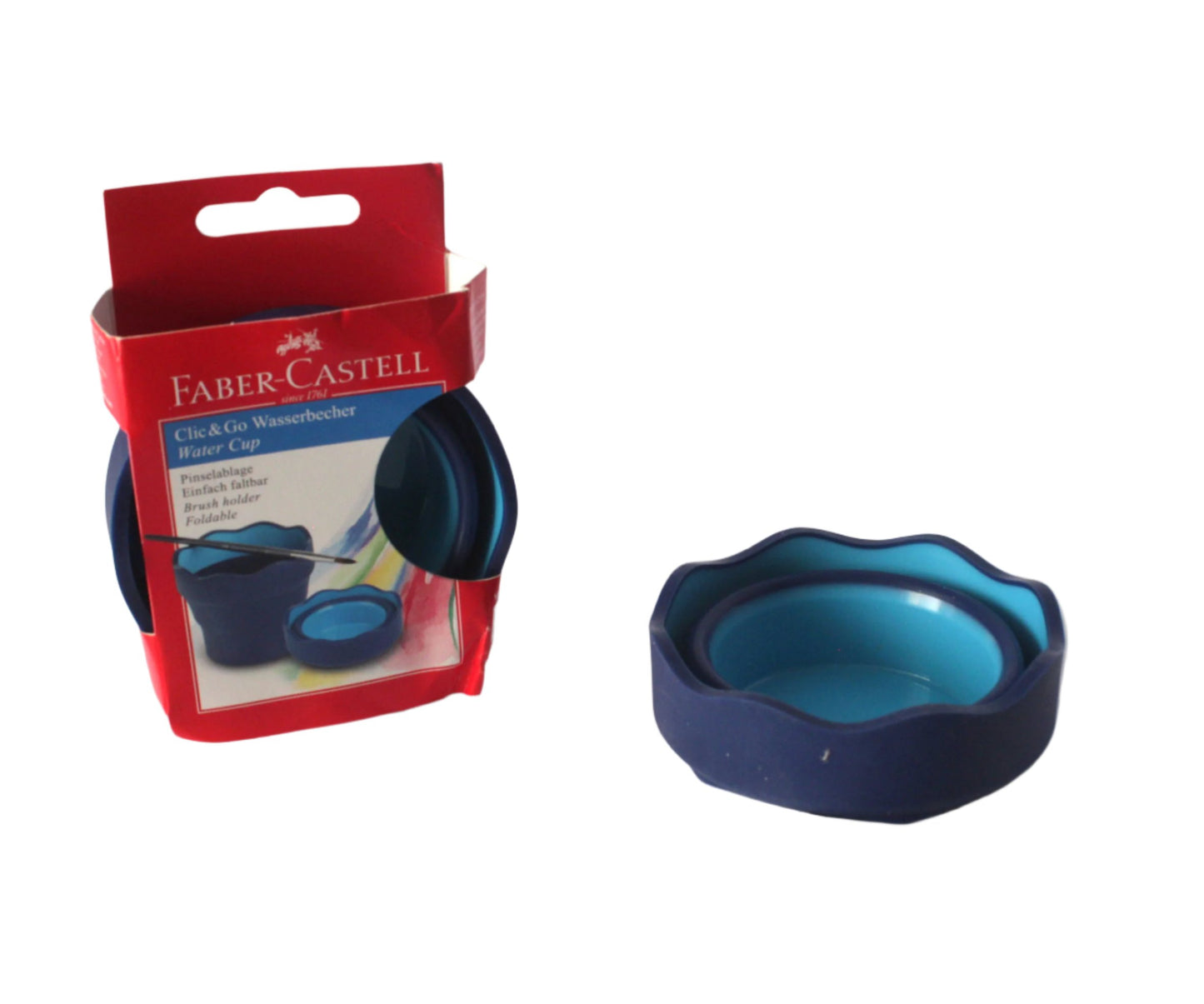 Collapsable water pot. Fabel Castell