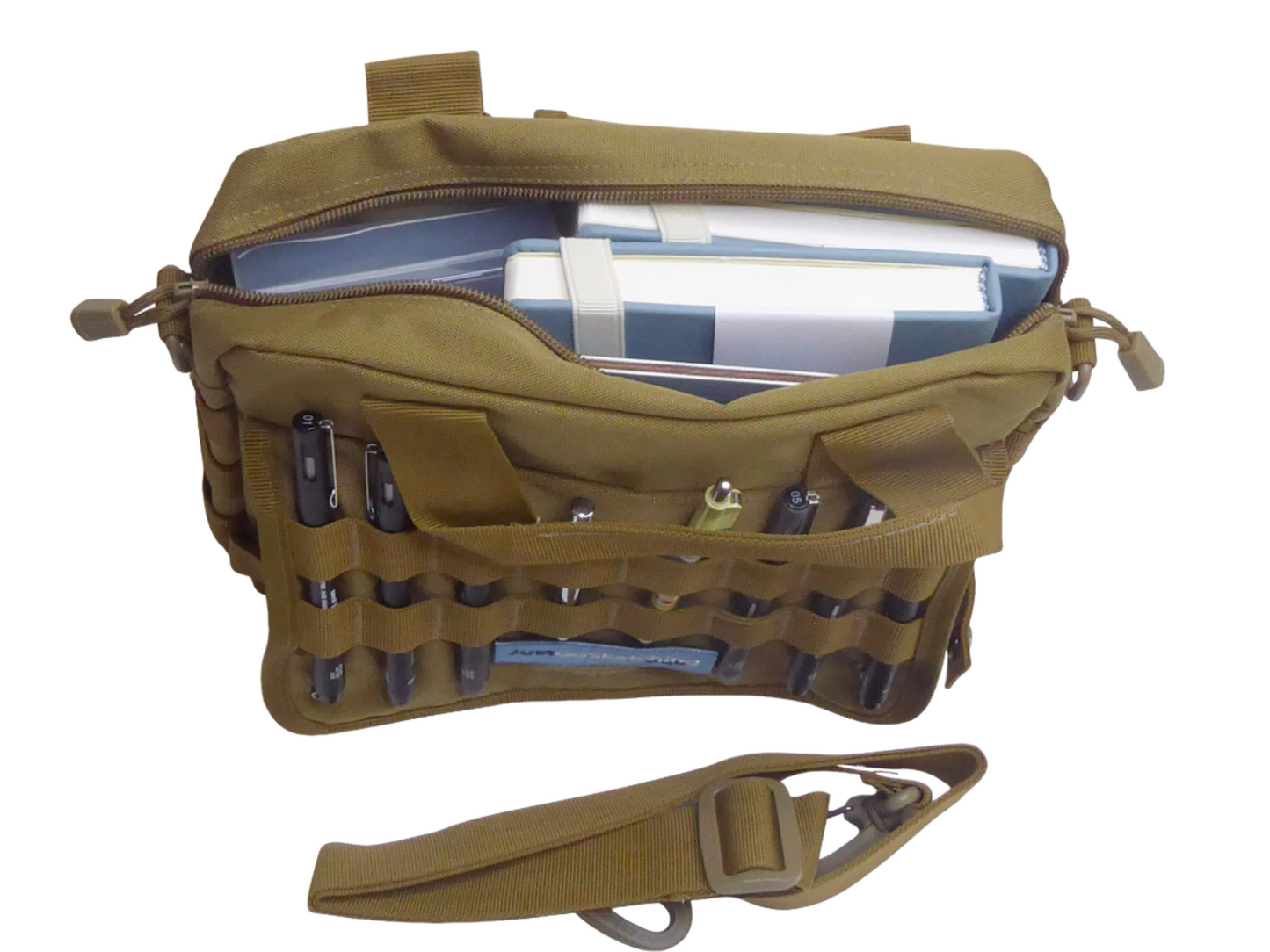 Shoulder kit bag. Medium Khaki