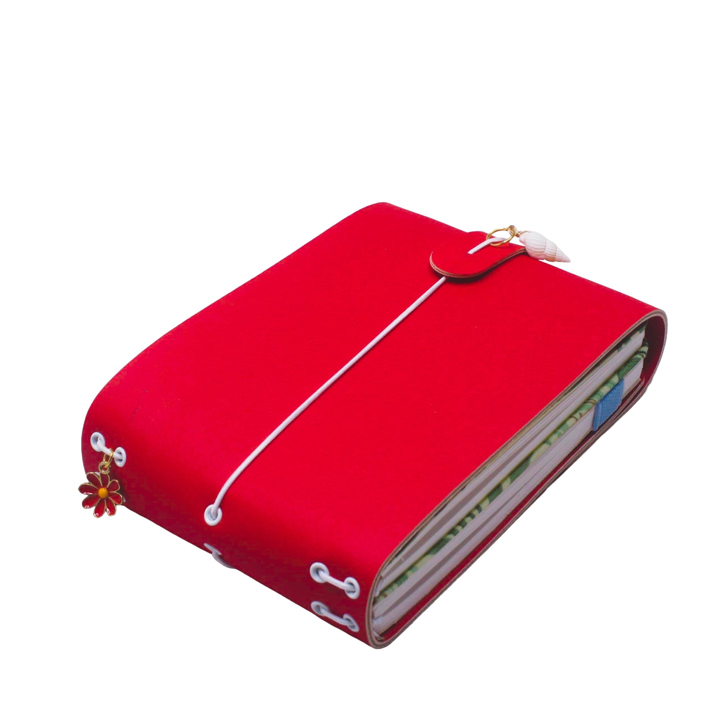 Sennen A6 landscape Trifold Journal Cover | Vegan Leather Journal Cover | Cover only