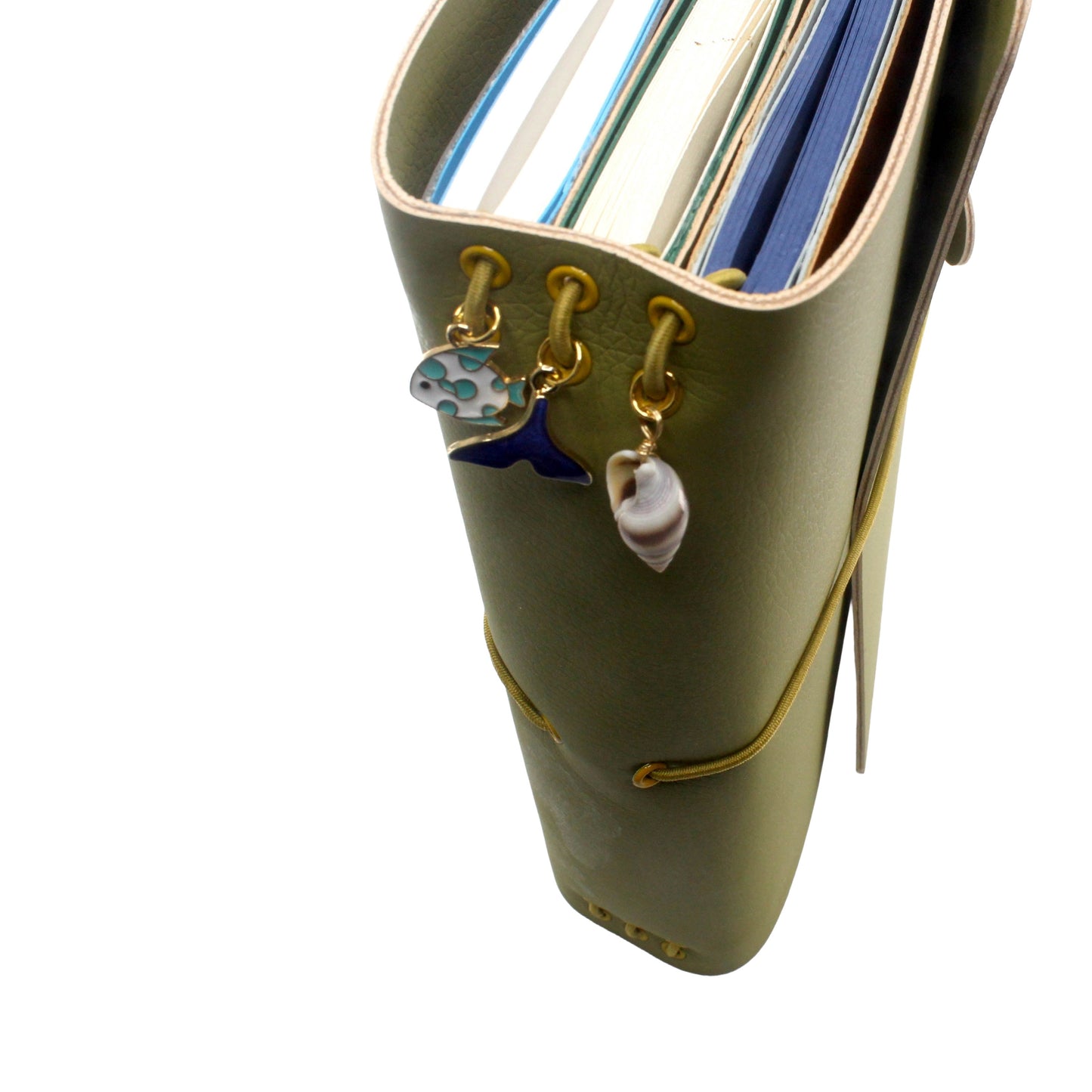 Fistral A5 Trifold Journal Cover | Vegan Leather Journal Cover | 3 inserts