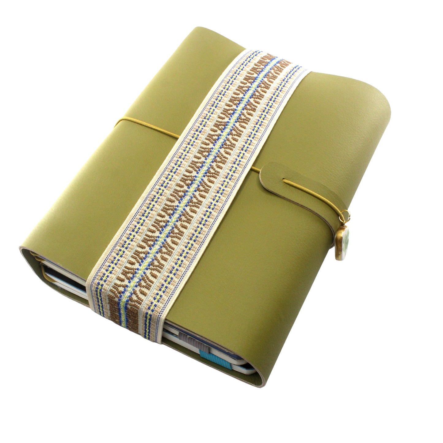 Fistral A5 Trifold Journal Cover | Vegan Leather Journal Cover | 3 inserts