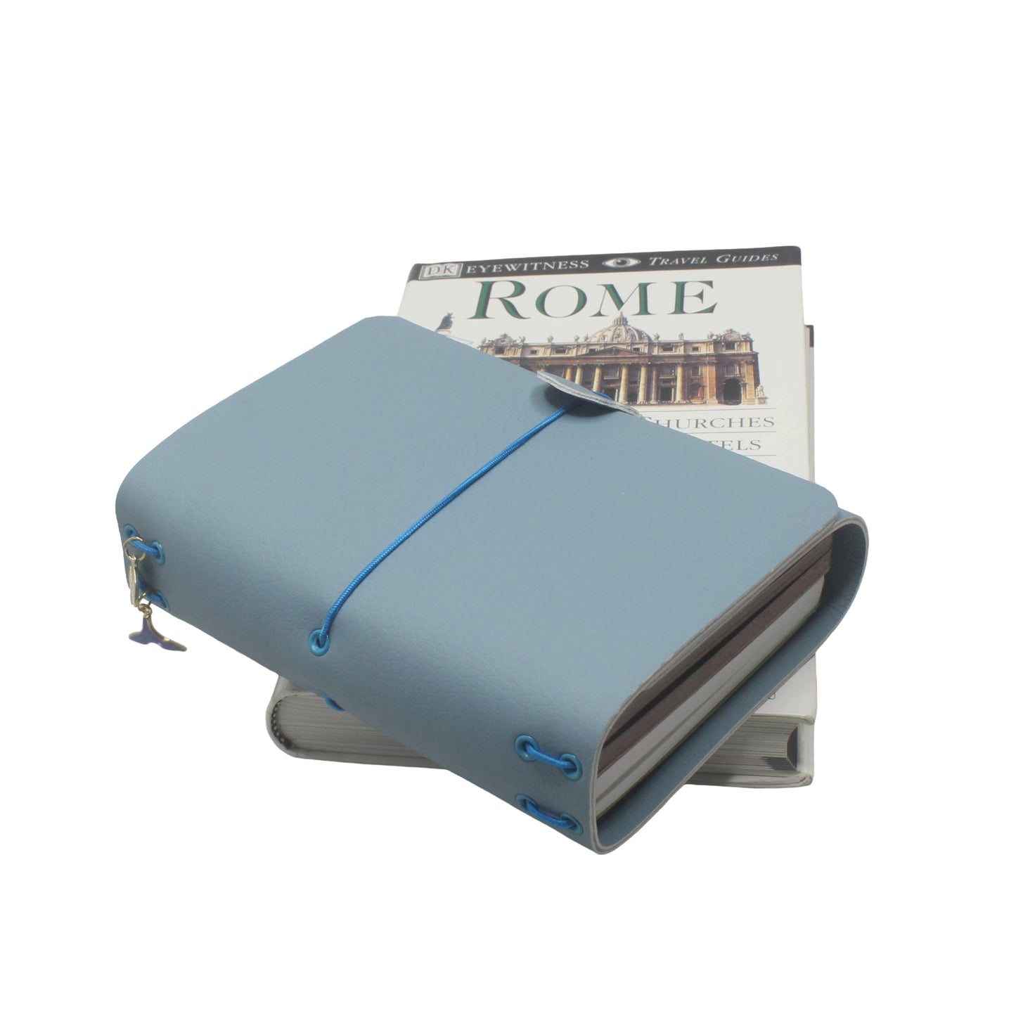 Kynance A6 Trifold Journal Cover | Vegan Leather Journal | includes 2 inserts